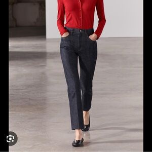 Zara Dark Blue High Rise Women's Jeans